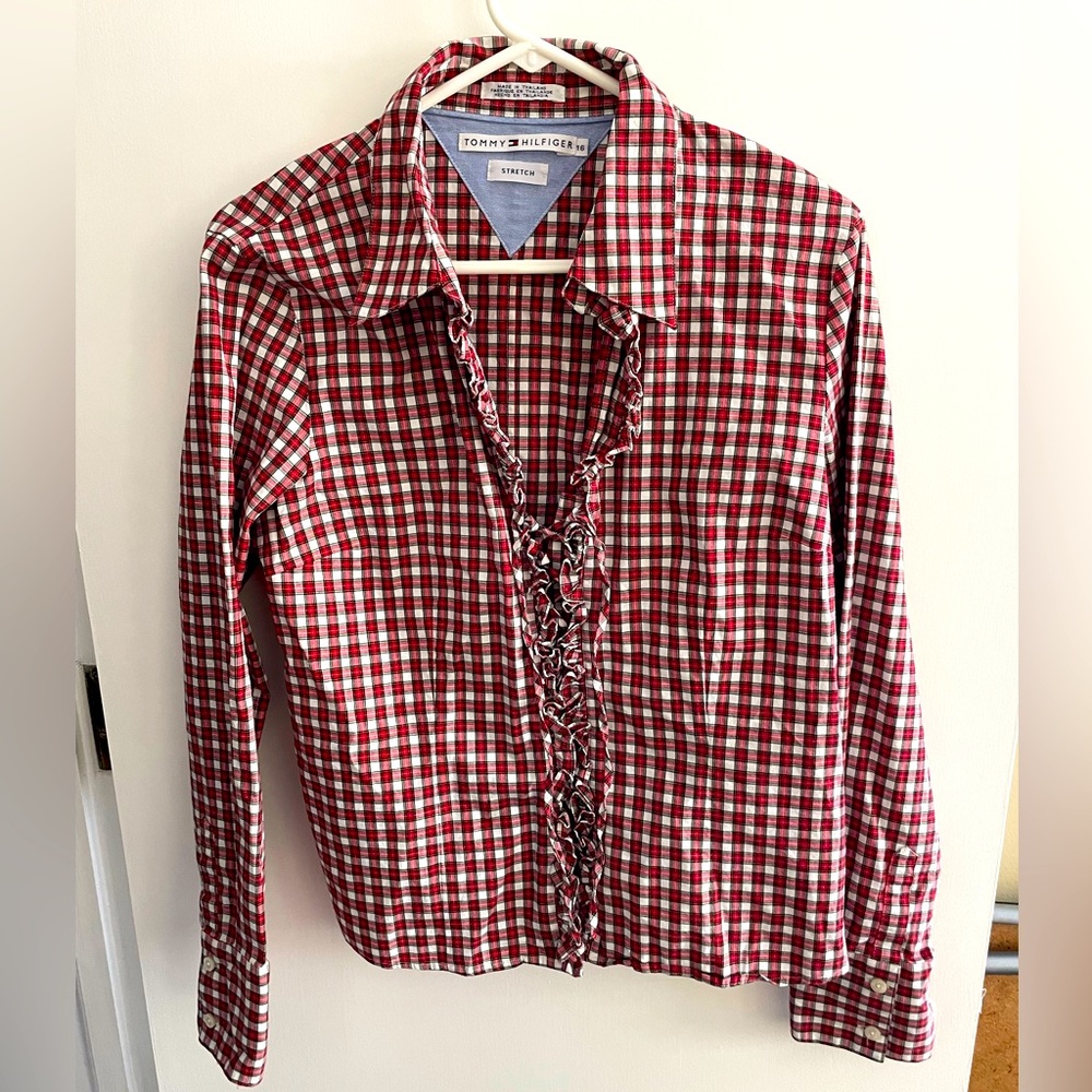 TOMMY HILFIGER Plaid- Tie-Up